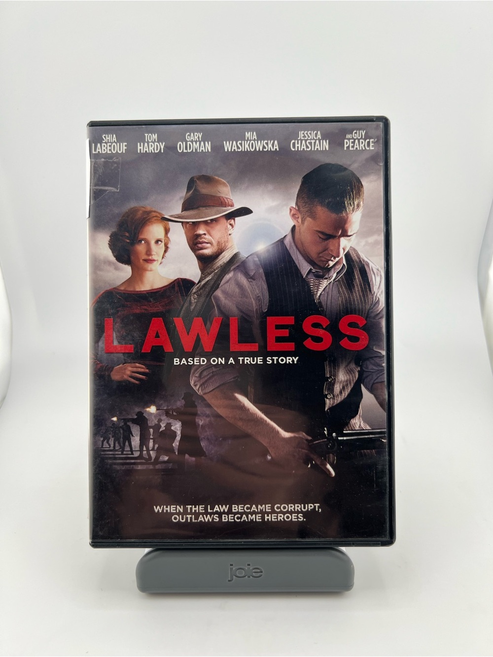 Lawless DVD Shia LaBeouf Tom Hardy Jessica Chastain Gary Oldman Crime Drama